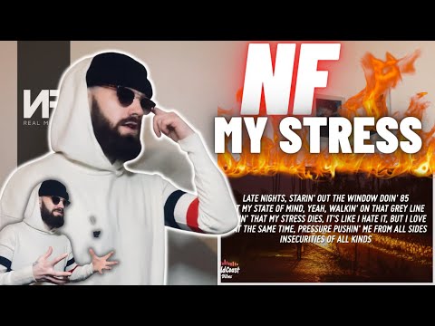 TeddyGrey Reacts to “NF - MY STRESS” | UK 🇬🇧 REACTION