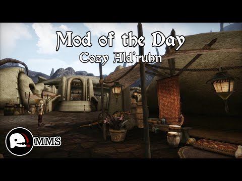Morrowind Mod of the Day EP36 - Cozy Ald'Ruhn Overhaul Showcase