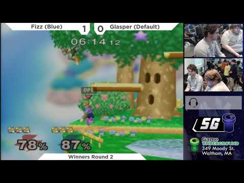SG 21.8 SSBM - Fizz (Blue Fox) vs. Glasper (Default Fox) - Melee WR2