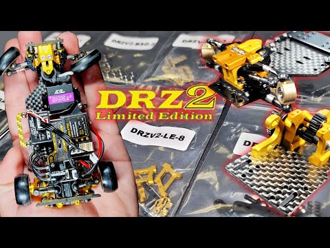 Building a NEW DRZv2 MICRO RC Drift car (TEST DRIVE)