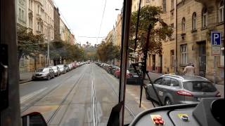 Prague tram. Praha tramvajová.