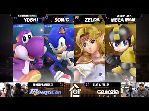 Marietta Smash Kings 4/13/19 - Sonido/Kamikaze VS FlyTy/Fallen - Doubles W. Round 2