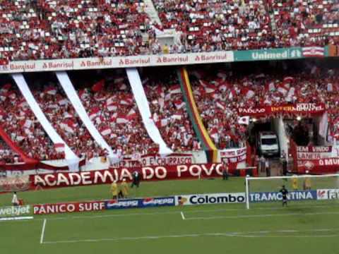 Inter 8 x 1 Caxias -Compilação várias parte 1 - Guarda Popular Colorada - Final Gauchão 2009