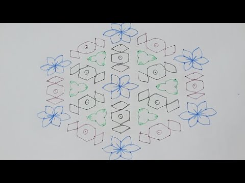 చాక్లెట్ ముగ్గు || chocolate rangoli ||big rangoli || lohitha rangoli ||