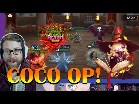 Huge DPS! Coco Testing Day - Summoners War