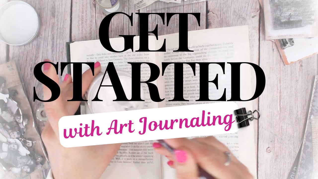 Get Started with ART JOURNALING - Beginner's Guide!
