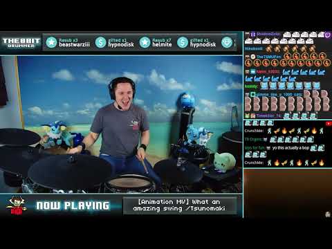 The8BitDrummer // Tsunomaki Watame - What an amazing swing