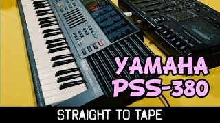 Video thumbnail for Yamaha PSS-380 / RX11 synthjam recorded Straight to Tape by Alfonse
