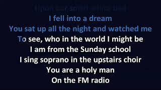 Joni Mitchell - Rainy Night House KARAOKE