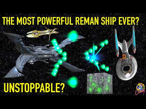 SHOWCASE Battlegroup OMEGA VS Reman Super Warbird - Star Trek Starship Battles