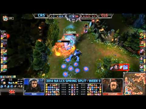 NA LCS - Chauster + Doublelift great play