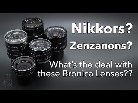 Nikkors? Zenzanons? What's the Deal with Bronica Lenses??
