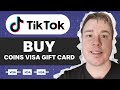 How To Buy TikTok Coins With Visa Gift Card