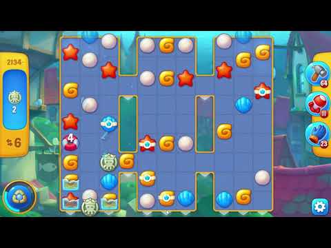 Fishdom 2134 Level - NO BooSTERS