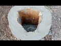 Diy How To Make Mini Well For Agriculture Mini Well Construction