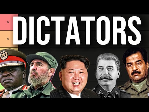 The WORST Dictators in History! (Tier List)