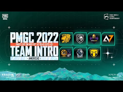 🔥Team Intros - AM | PMGC 2022