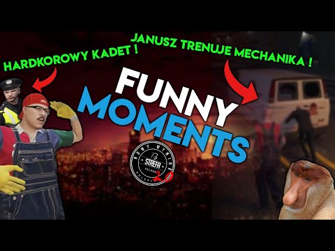 😂 Funny Moments #37 - ( JANUSZ TRENUJE MECHANIKA ! | HARDKOROWY KADET ! ) || StrefaRP.pl ! 🔥