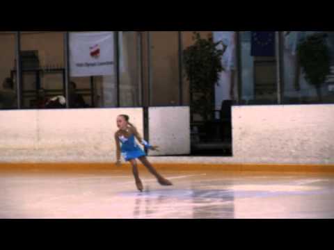 14 Yana BOROZNA MiniEuropa 2014 Silver Girls   Free Skating