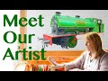 Foxfield Artist In Residence Whiston