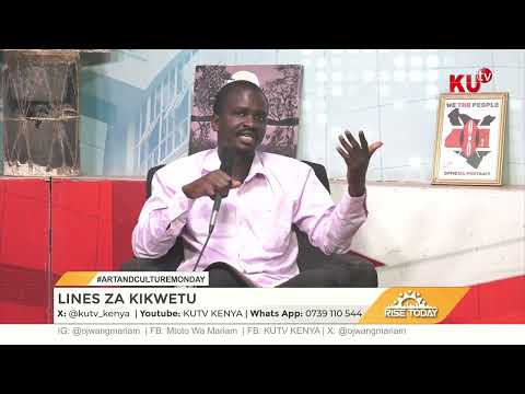Fendo Godwin at KUTV for line za Kikwetu