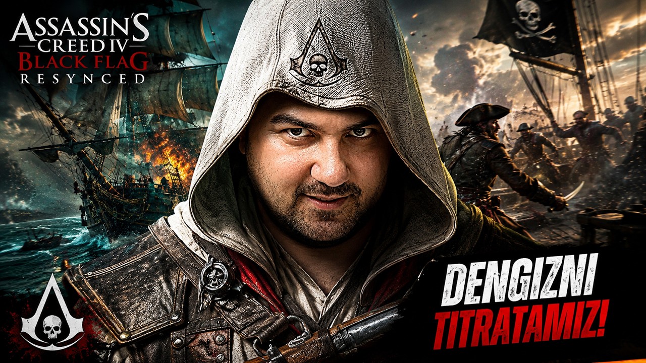 🏴‍☠️ DENGIZNI TITRATAMIZ! ➜ Assassin's Creed Black Flag RESYNCED #2 (Jonli Efir)
