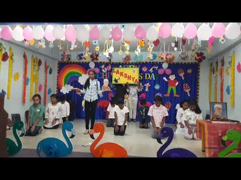 Children's Day celebration Alphores school 2025 participate vishwaTeja 🎇🎆🎊🎉