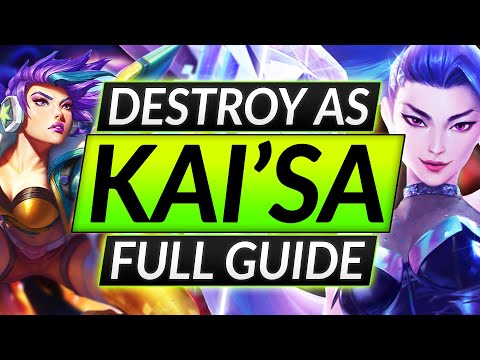 ULTIMATE KAI'SA GUIDE for Season 11 - INSANE Tricks, Combos and Builds - LoL ADC Champion Tips
