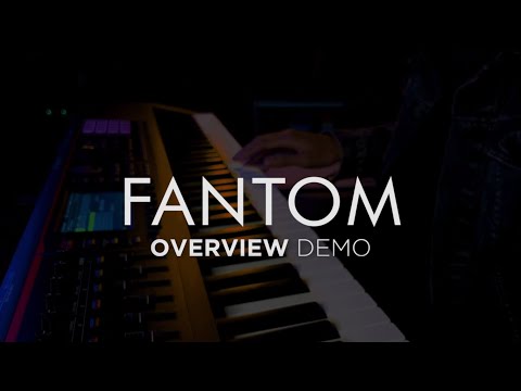 Roland FANTOM-08 with RJ Pineda | Overview Demo