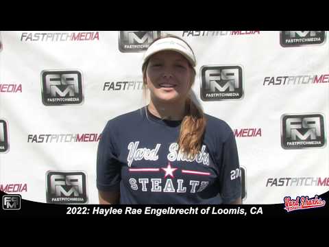 2022 Haylee Rae Engelbrecht Committed University Nevada Reno - Shortstop Softball Skills Video