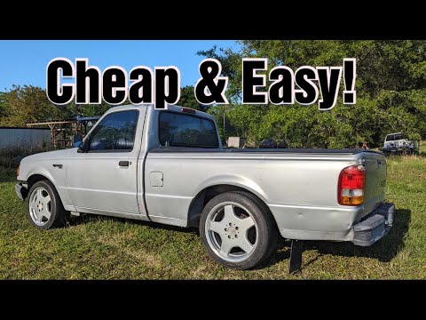 How to Lower Your Ford Ranger