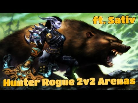 5.4.8 Marks Hunter PvP (1080p ᴴᴰ) - Epic Hunter Rogue 2v2 Arenas ft. Sativ!