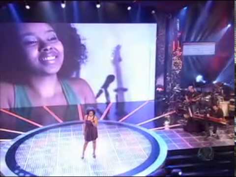 PROGRAMA IDOLOS 28/07/2010 - REDE RECORD - Tamires Santana arranca aplausos em apresentação