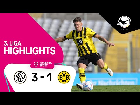 SV Elversberg - Borussia Dortmund II | Highlights 3. Liga 22/23