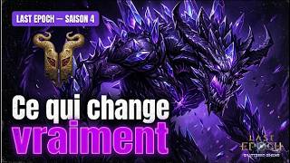 [Last Epoch] Les changements à venir pour la saison 4 - Shattered Omens- de Last Epoch