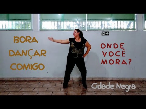 Coreografia muito simples! - Onde você mora? - Cidade Negra - dança livre - Alexandra Paly