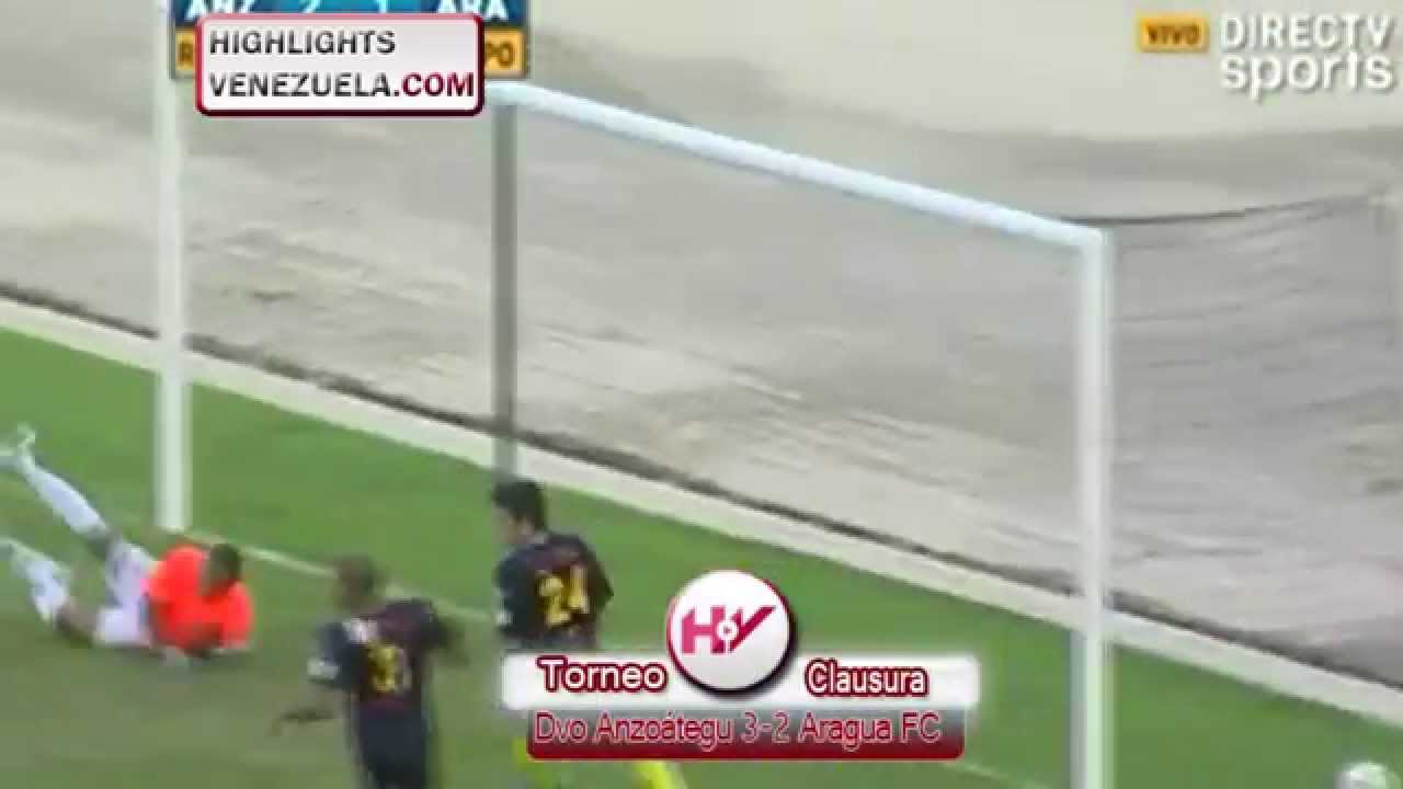 Highlights J12 Torneo Clausura Dvo Anzoátegui vs Aragua FC
