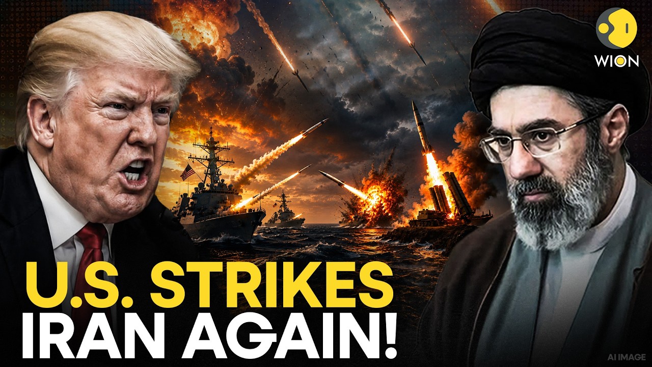 US-Iran War LIVE: Trump Unleashes Fresh Strikes on Iran After Hormuz Attack | WION