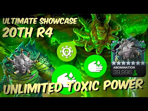 My Rank 4 Abomination Immortal Ultimate Showcase - Toxic Aura Farming Throughout The Contest