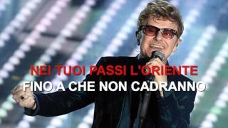Ron - L&#39;ottava meraviglia - Karaoke con testo