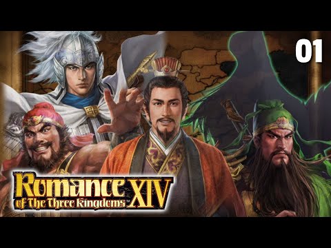 A Historical Shu Campaign with 207 Liu Bei Starting Scenario | ROTK 14 Liu Bei Let's Play E01