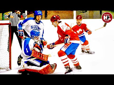 11.02.1984. Олимпиада. (HD) Канада  - Финляндия | OG1984. Canada - Finland. 02/11/1984