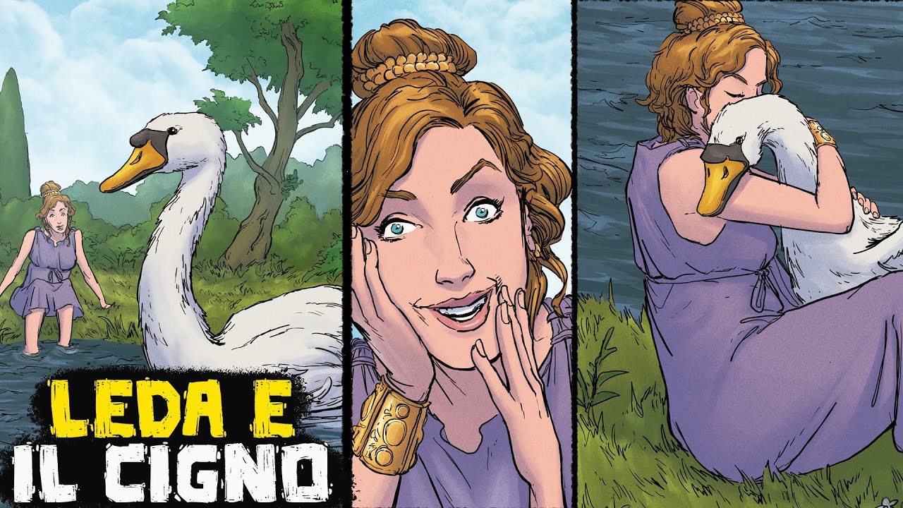 Leda e il Cigno: La Nascita di Elena di Troia - Mitologia Greca - Storia e Mitologia Illustrate