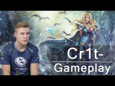 EG.Cr1t- Crystal Maiden Gameplay - Evil Geniuses