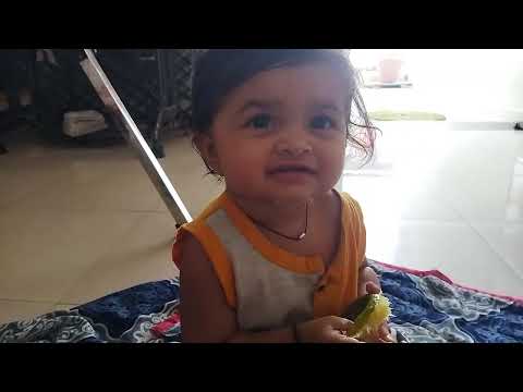 Baby eating Orange fruit | Cute baby eating fruit | baby eating #baby #cutebaby #funny #funny #cute