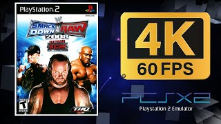 WWE SmackDown vs. Raw 2008 | PS2 (PCSX2) | 4K UHD