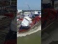 Ship Launch Reversed: Vessel jumping out of the Water 🌊🚢