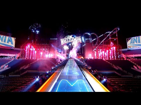 Check Out The WrestleMania Set–It’s Done, And It’s SPECTACULAR