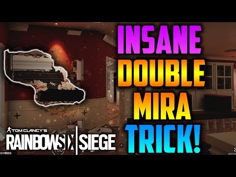 INSANE *NEW* MIRA TRICK + REINFORCEMENT GLITCH! *AFTER PATCH* - Rainbow Six Siege