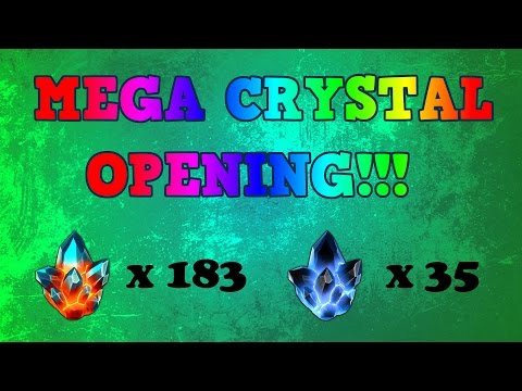 Mega Crystal Opening - 4 Star Champion Hunting - Marvel Contest of Champions